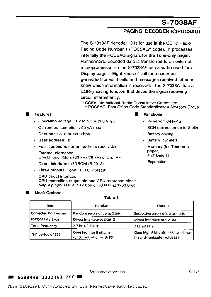 S-7038AF_999293.PDF Datasheet