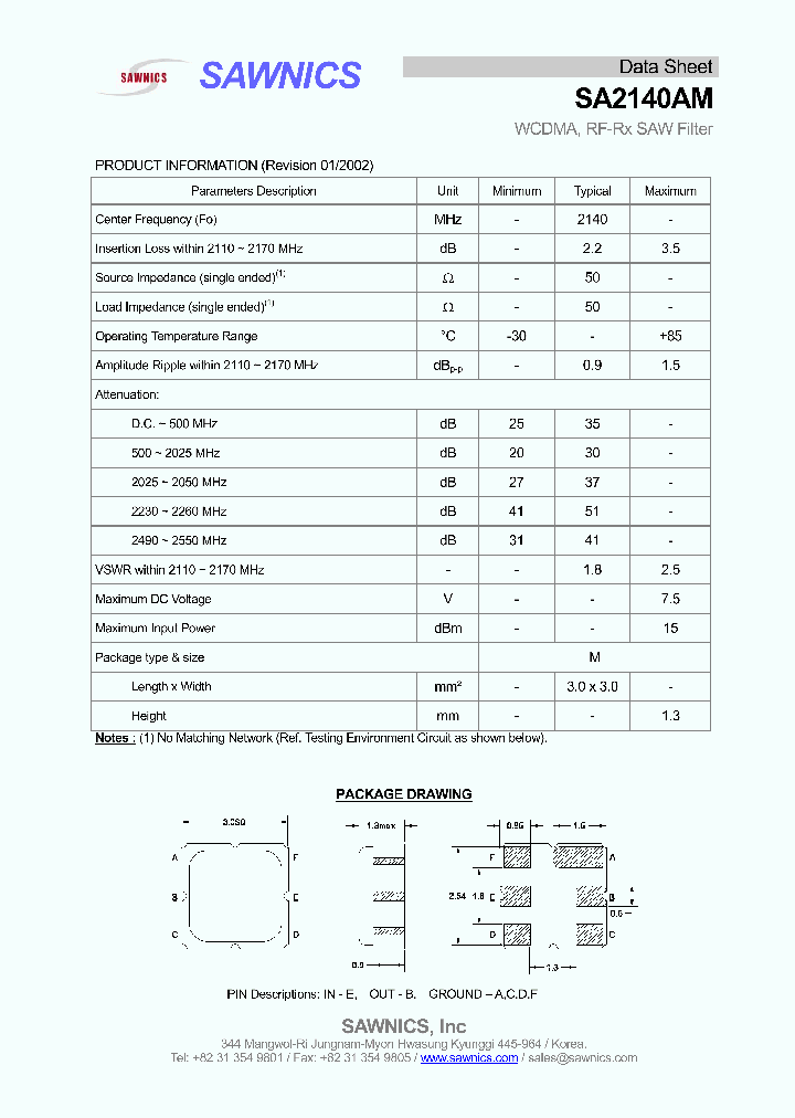 SA2140AM_999334.PDF Datasheet