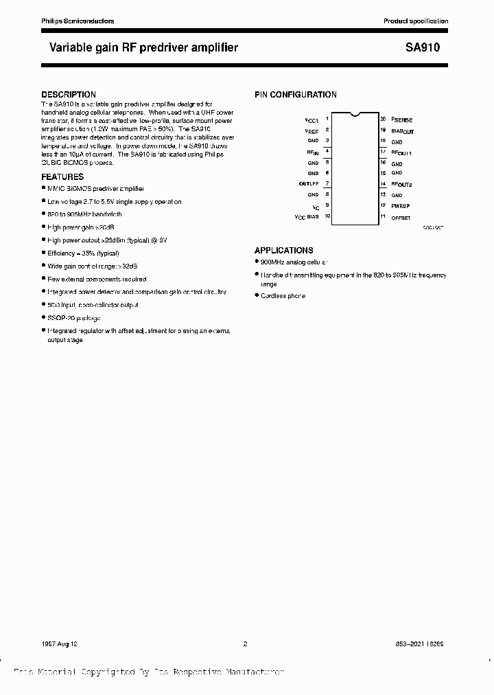 SA910_999390.PDF Datasheet