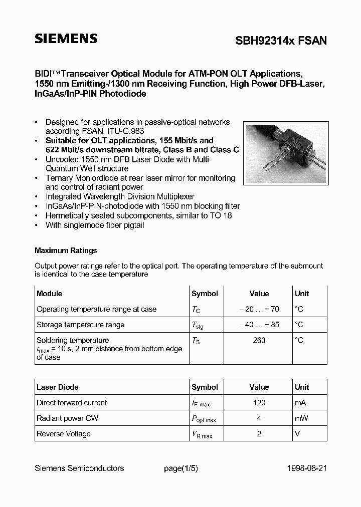 SBH92314_999488.PDF Datasheet