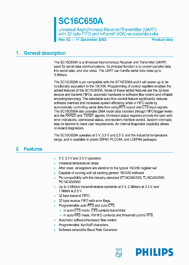 SC16C650A-02_999520.PDF Datasheet