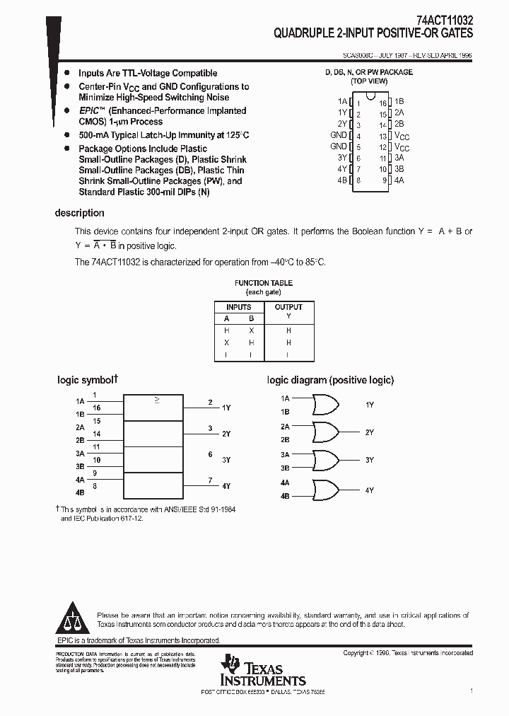 SCAS008C_999646.PDF Datasheet