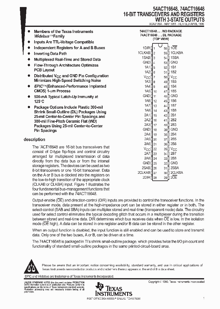 SCAS188A_999718.PDF Datasheet