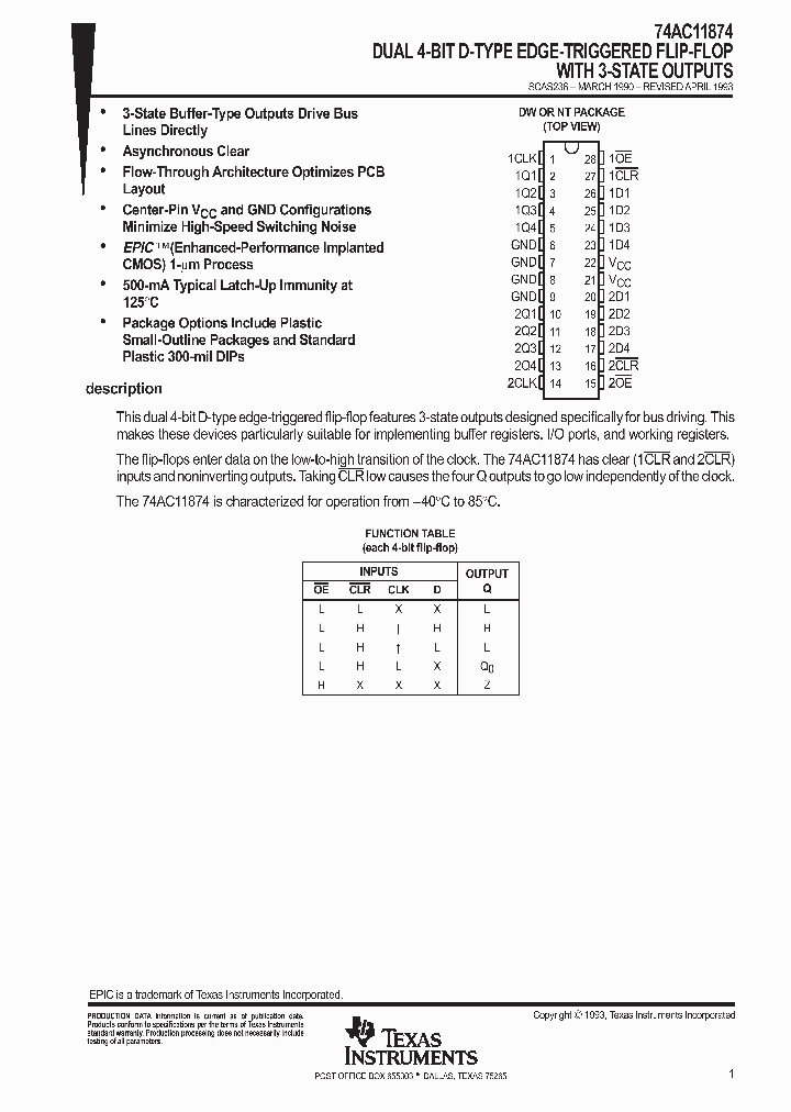 SCAS236_999761.PDF Datasheet