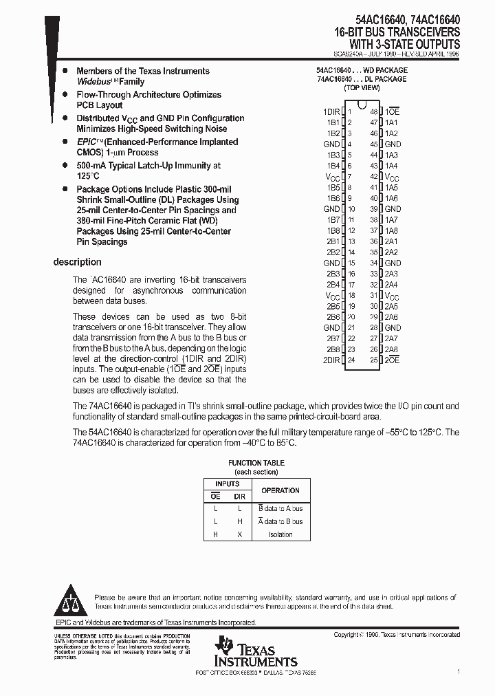 SCAS240A_999765.PDF Datasheet
