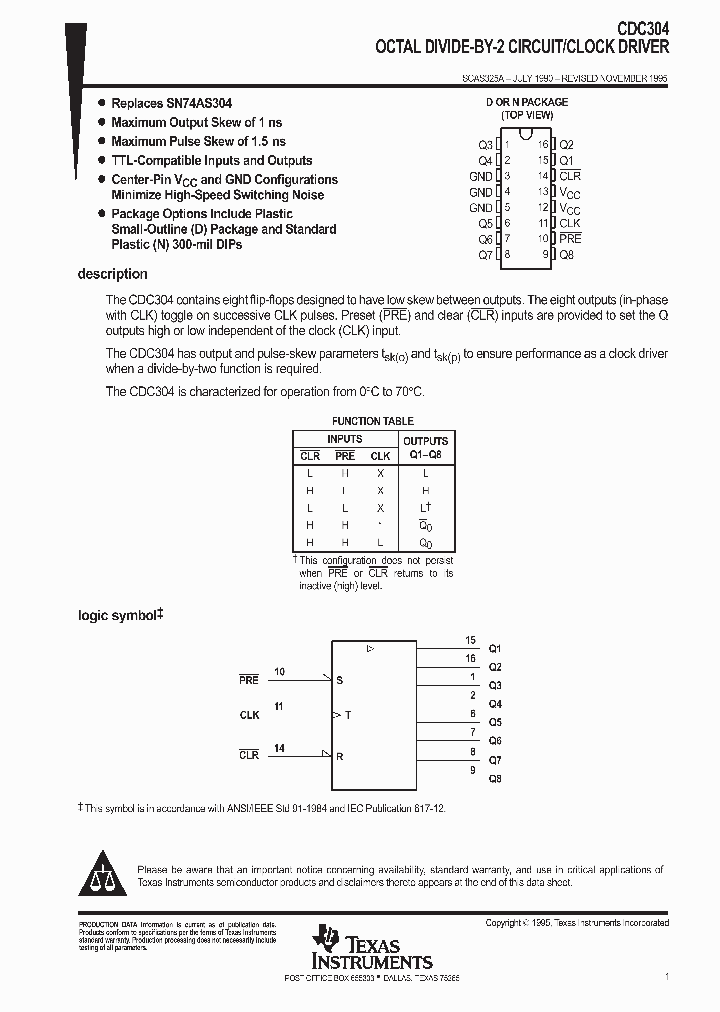 SCAS325A_999854.PDF Datasheet