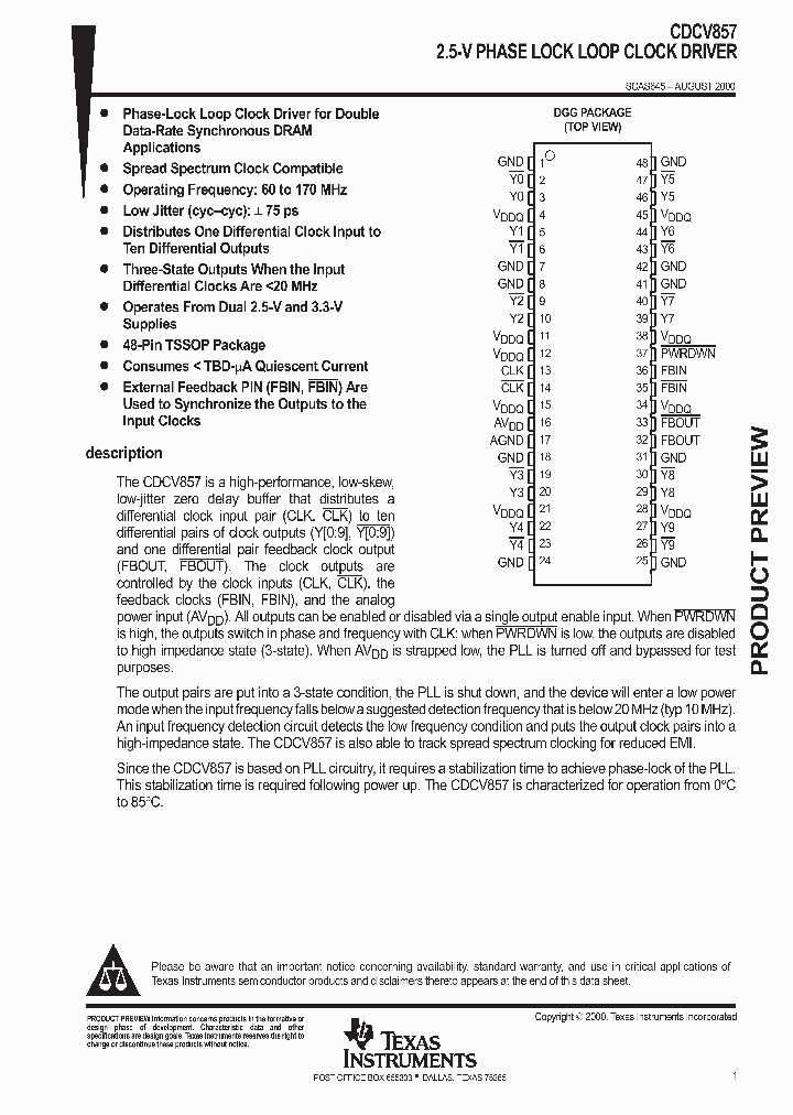 SCAS645_1000013.PDF Datasheet