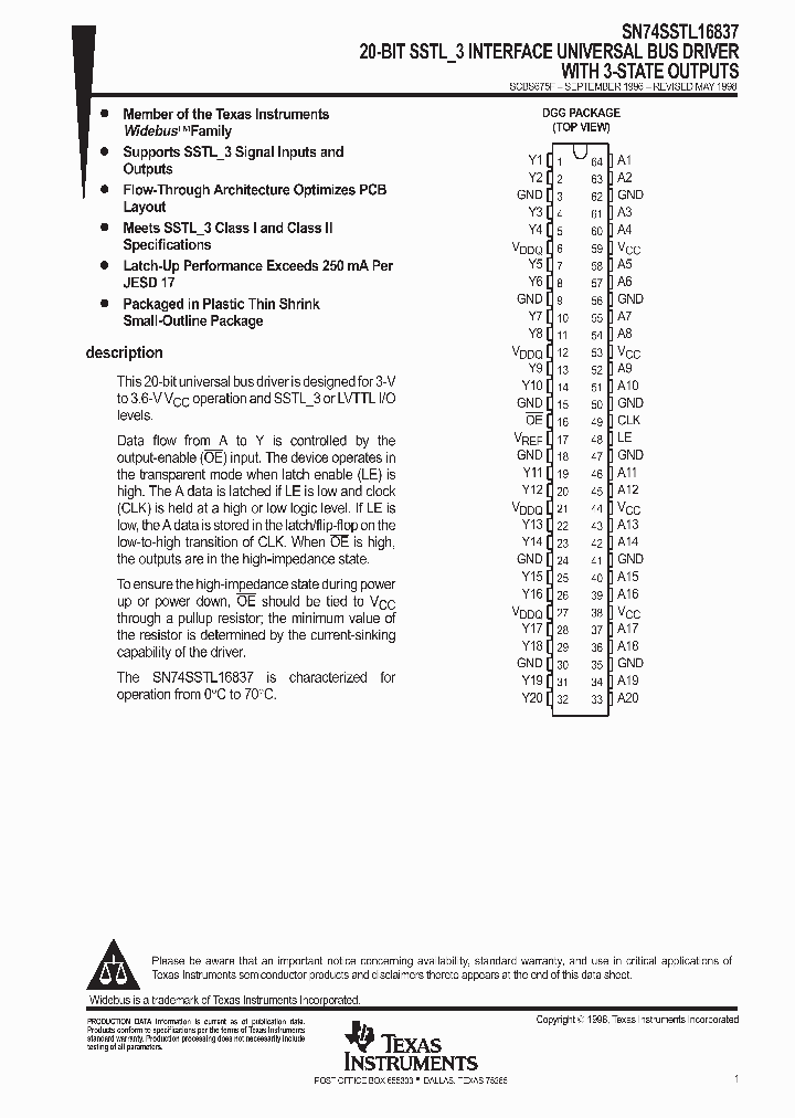 SCBS675F_1000306.PDF Datasheet