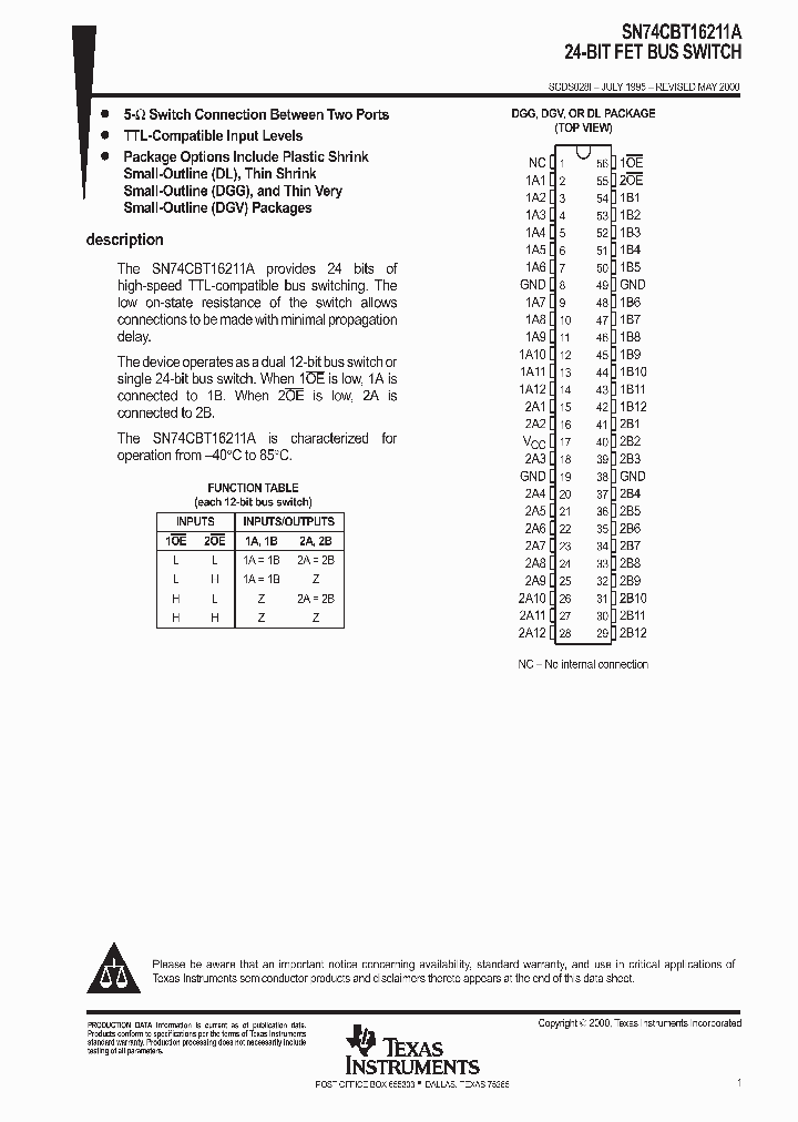 SCDS028I_1000462.PDF Datasheet