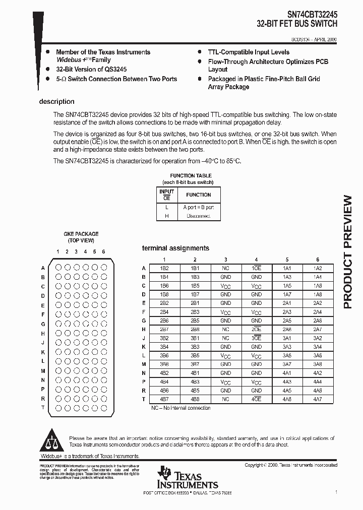 SCDS104_1000520.PDF Datasheet