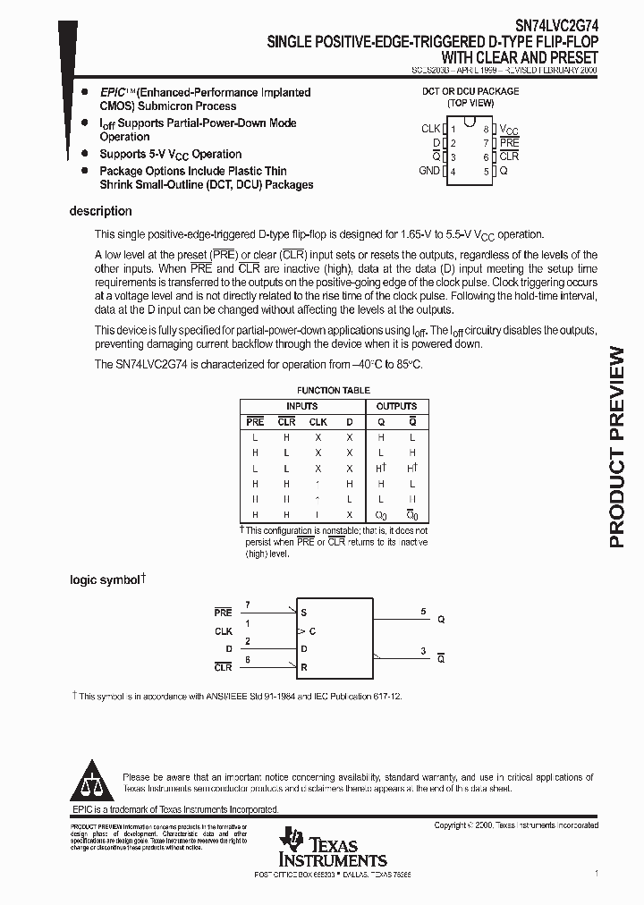 SCES203B_1000674.PDF Datasheet