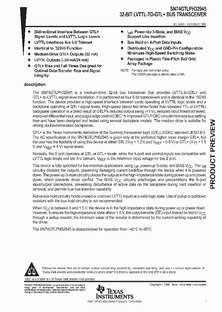SCES293_1000719.PDF Datasheet