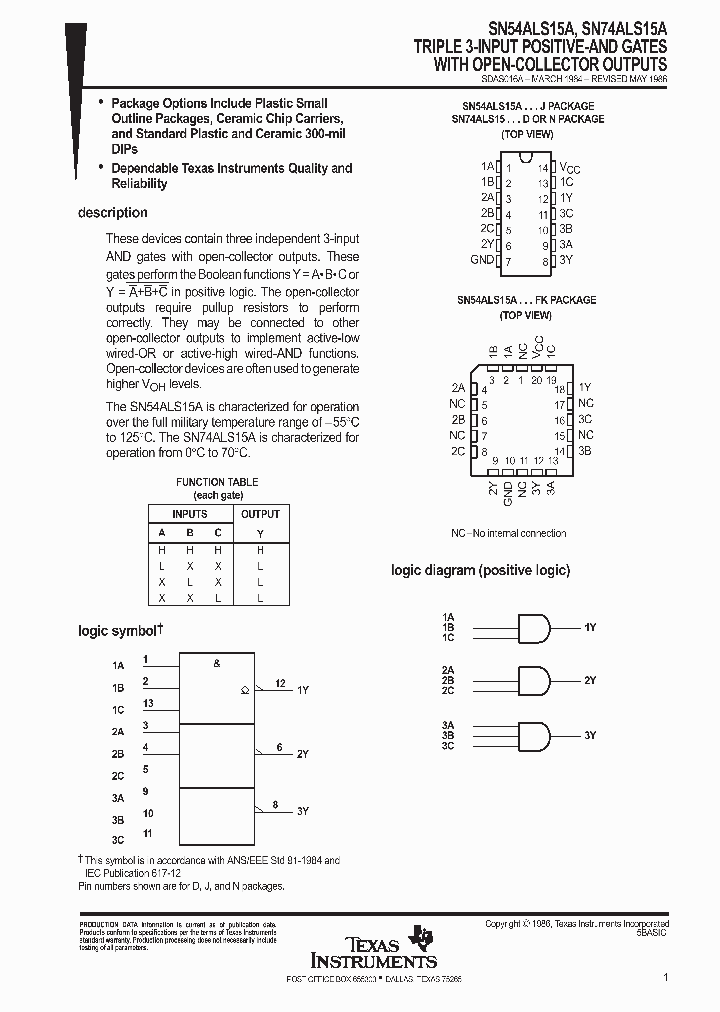 SDAS016A_1001412.PDF Datasheet