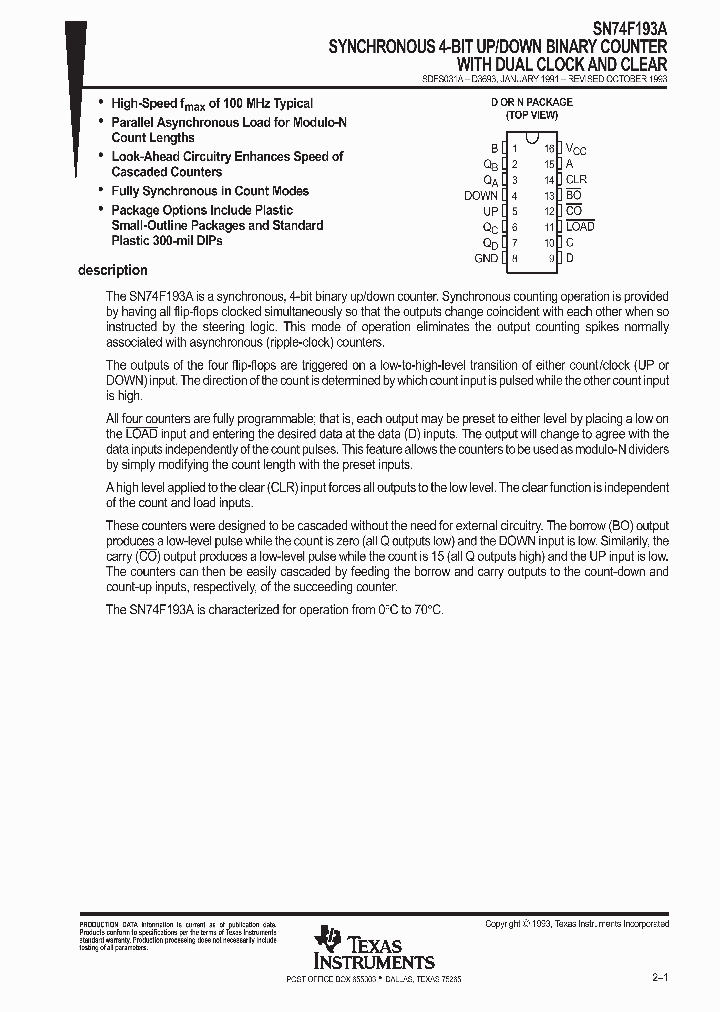 SDFS031A_1001630.PDF Datasheet