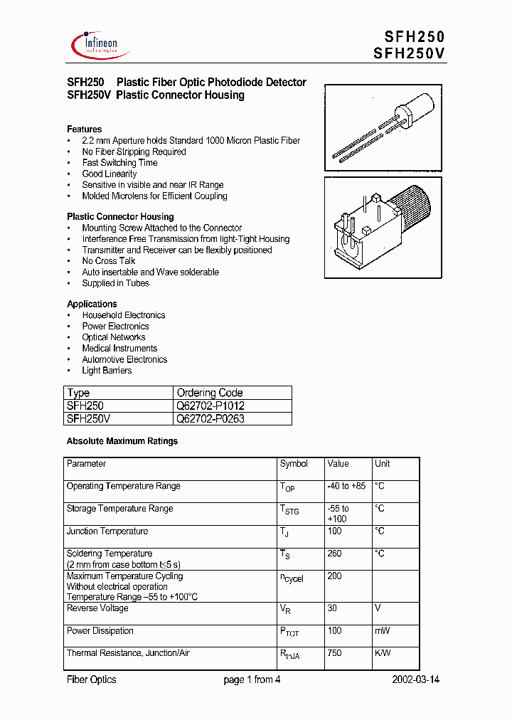 SFH250_1001972.PDF Datasheet