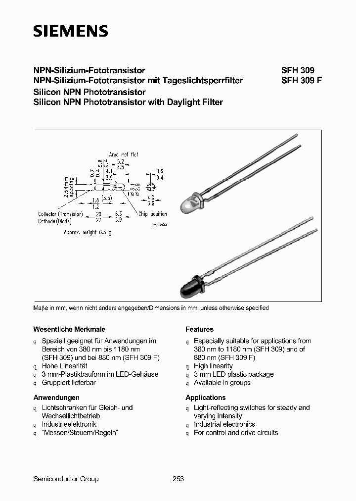 SFH309F_1001980.PDF Datasheet
