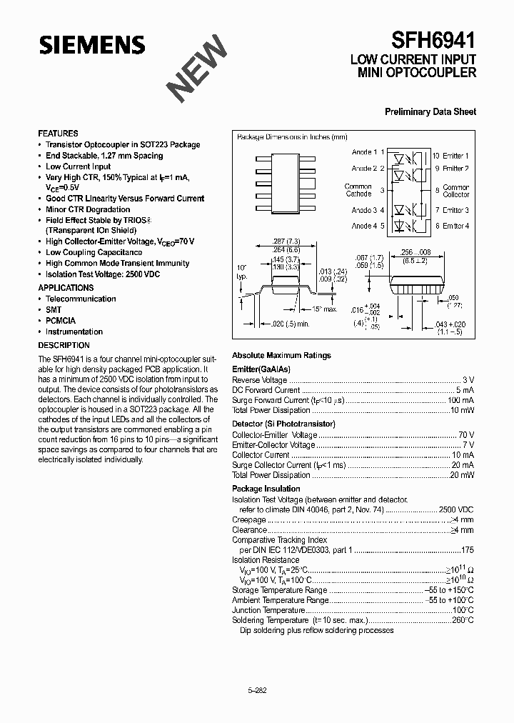 SFH6941_1002040.PDF Datasheet