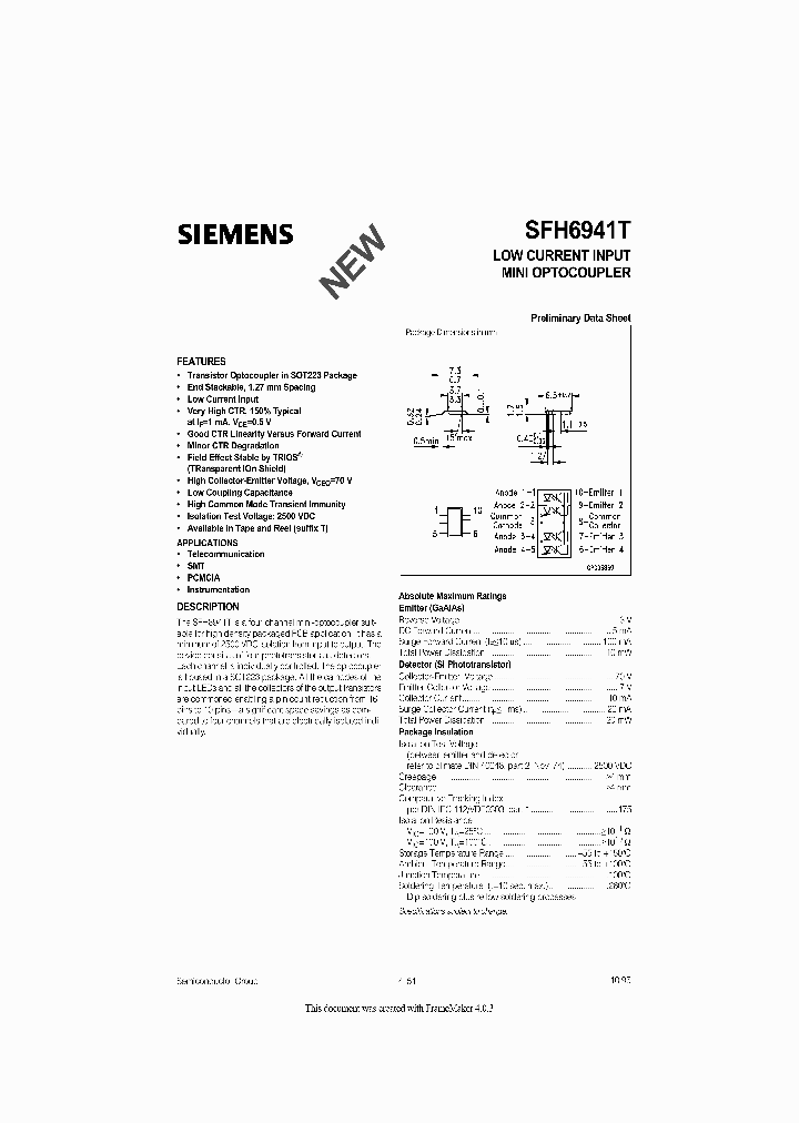 SFH6941T_1002041.PDF Datasheet