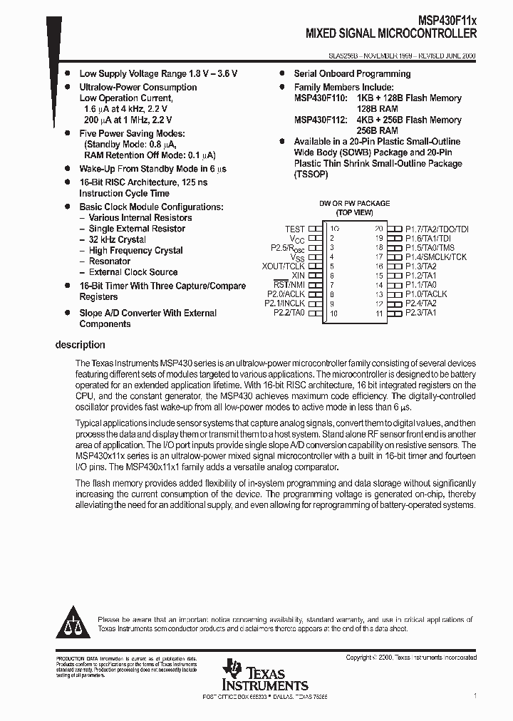 SLAS256B_1002403.PDF Datasheet