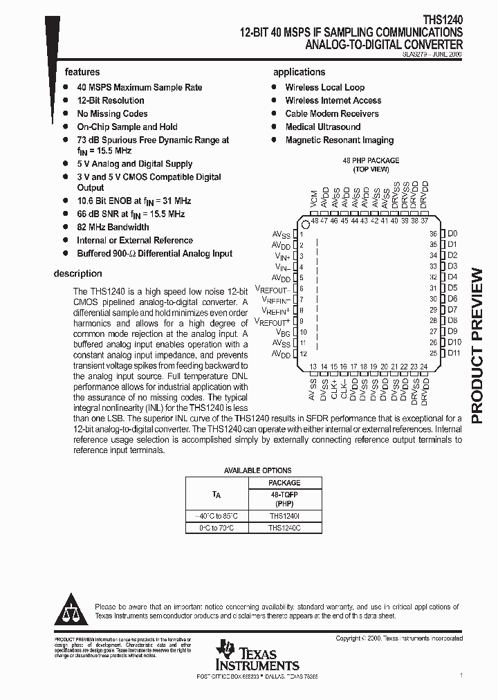 SLAS279_1002415.PDF Datasheet