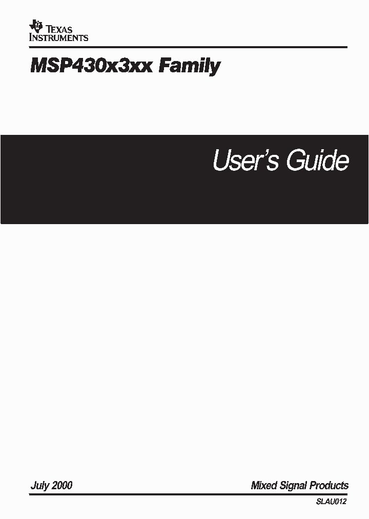 SLAU012_1002427.PDF Datasheet