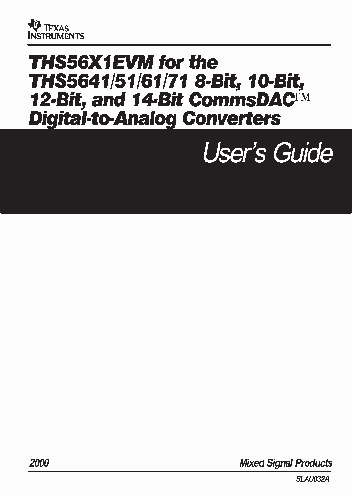 SLAU032A_1002431.PDF Datasheet
