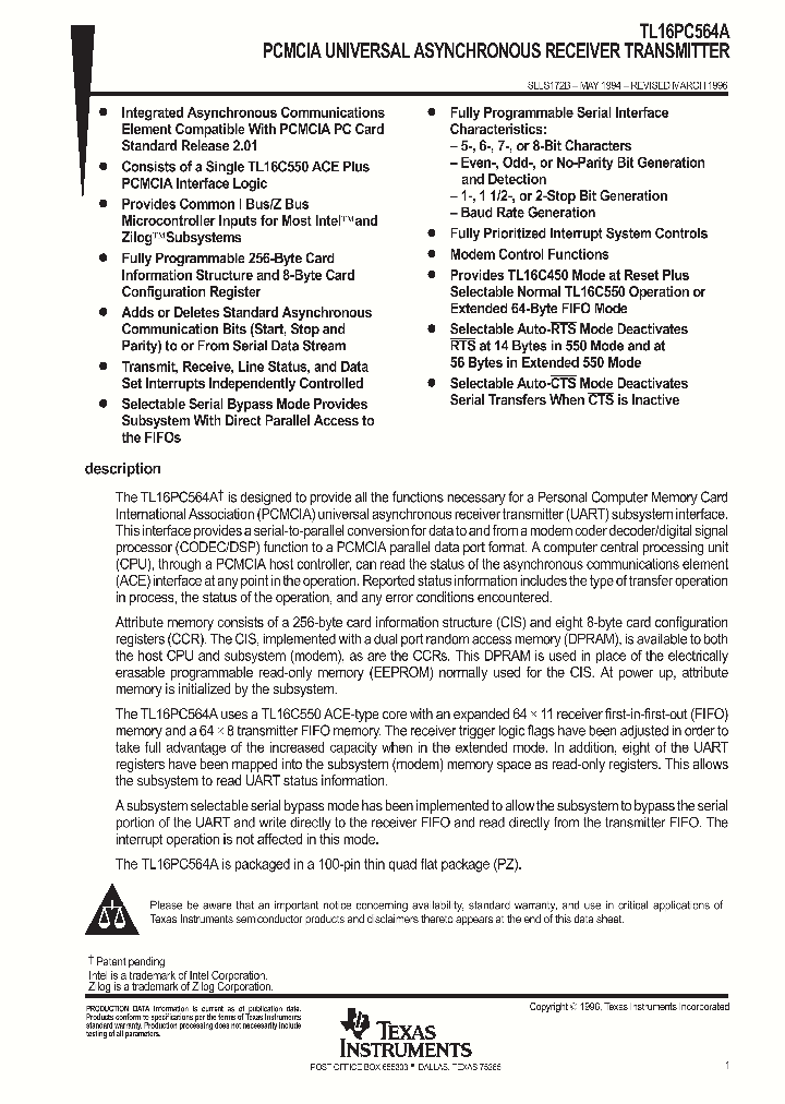 SLLS172B_1002727.PDF Datasheet