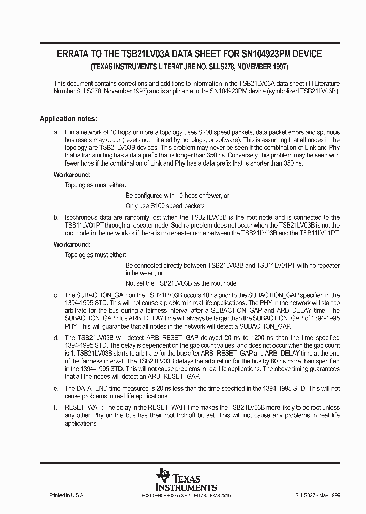 SLLS327_1002825.PDF Datasheet