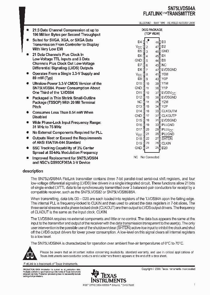 SLLS354D_1002841.PDF Datasheet