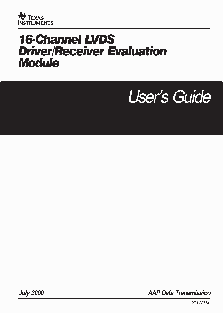 SLLU013_1002901.PDF Datasheet