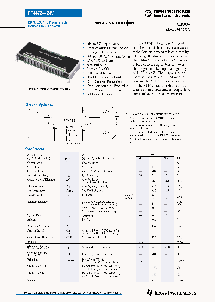 SLTS094_1003217.PDF Datasheet