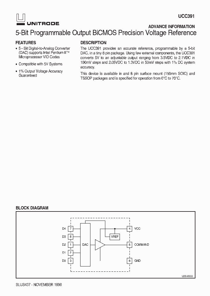 SLUS437_1003517.PDF Datasheet