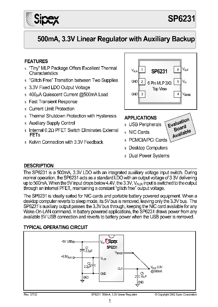 SP6231EN-33_1004192.PDF Datasheet