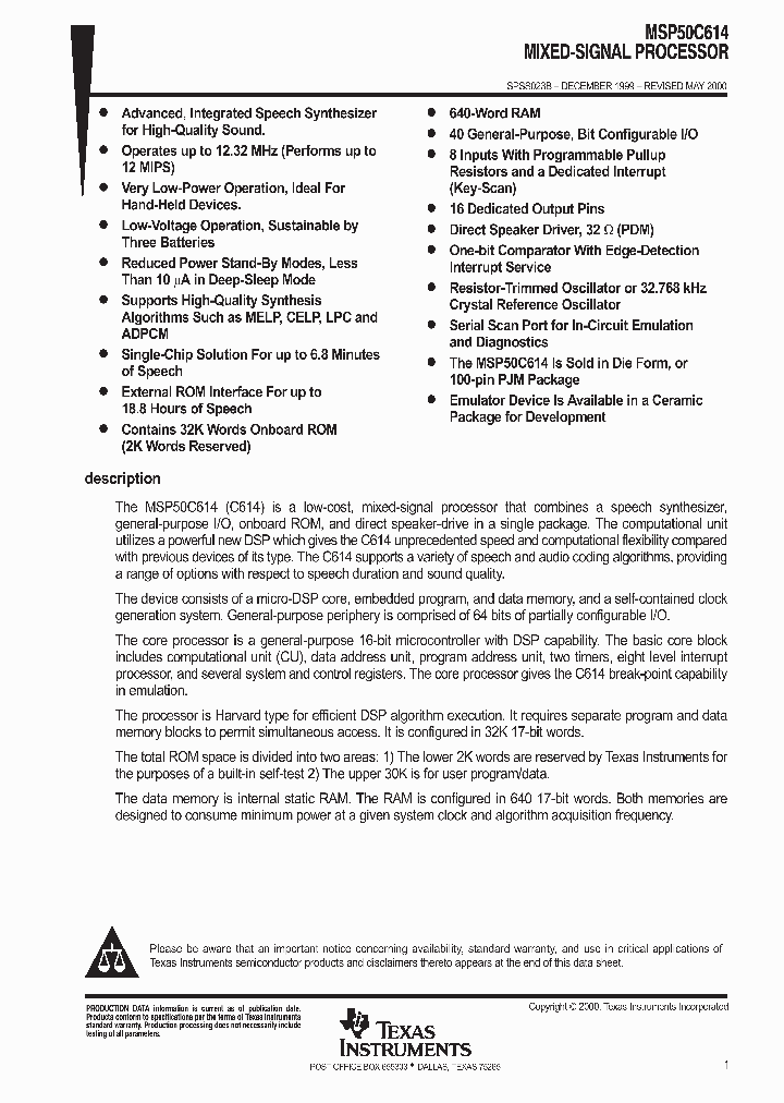 SPSS023B_1004275.PDF Datasheet