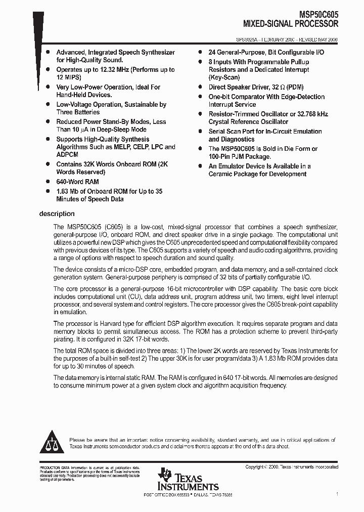 SPSS025A_1004277.PDF Datasheet
