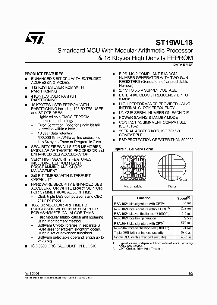 ST16WL18_1004425.PDF Datasheet