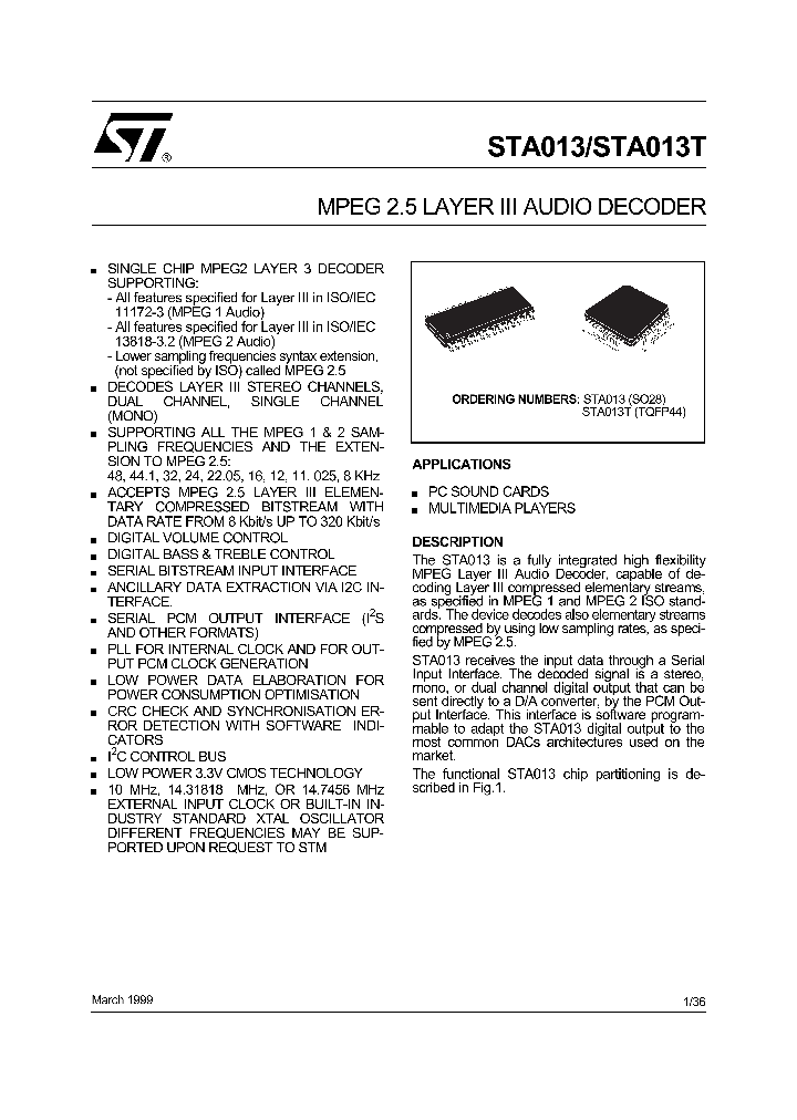 STA013T_1004453.PDF Datasheet