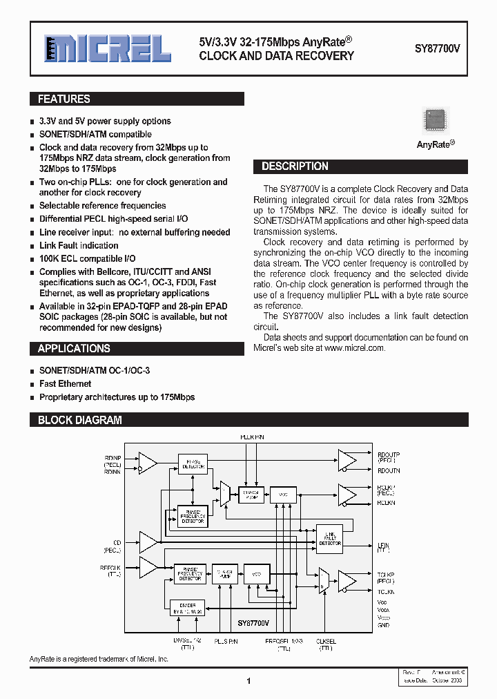 SY87700_1004635.PDF Datasheet