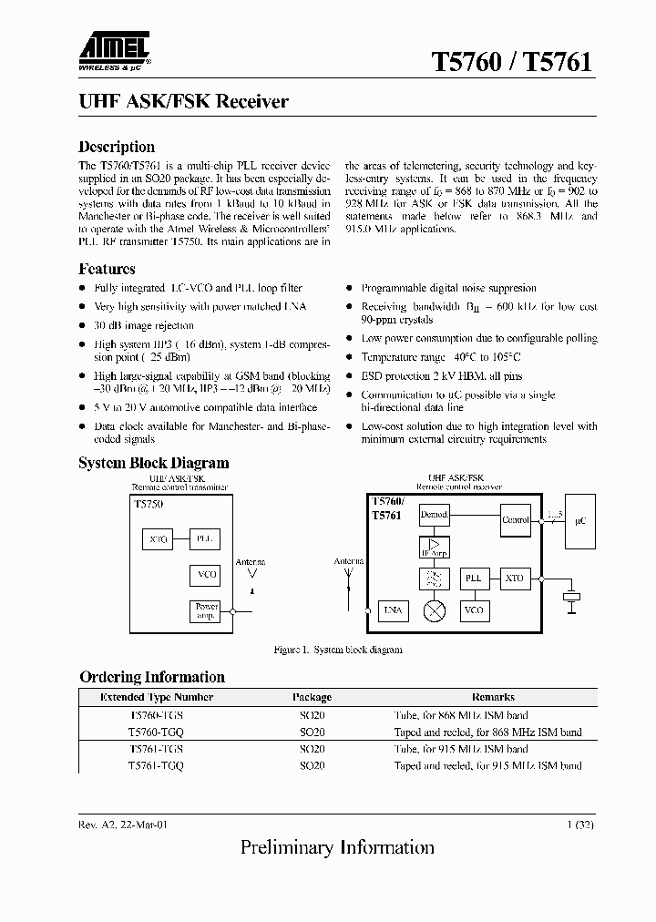 T5760-TGS_1004708.PDF Datasheet