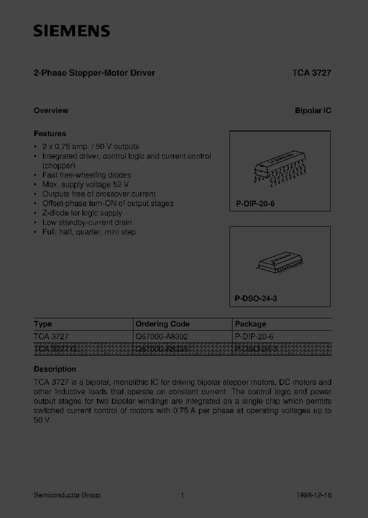 TCA3727G_1005007.PDF Datasheet