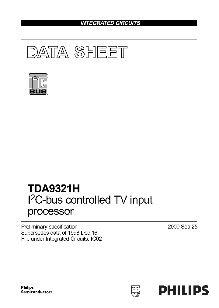 TDA9321H2_1005291.PDF Datasheet