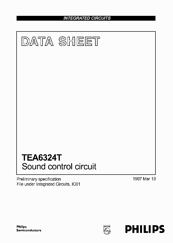 TEA6324T_1005366.PDF Datasheet