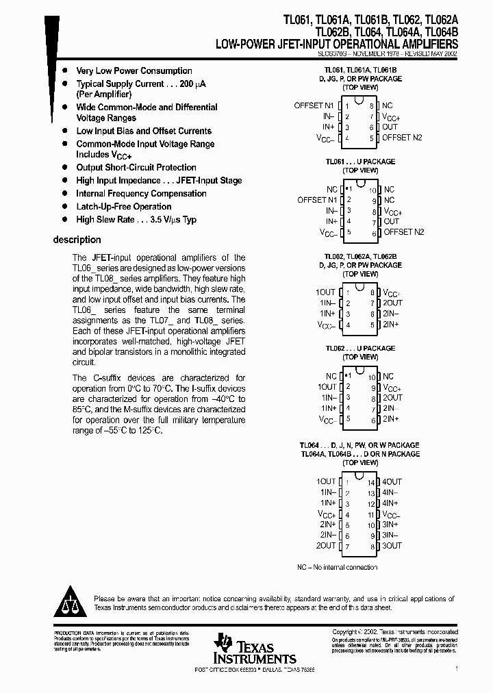 TL062ACP_1005510.PDF Datasheet
