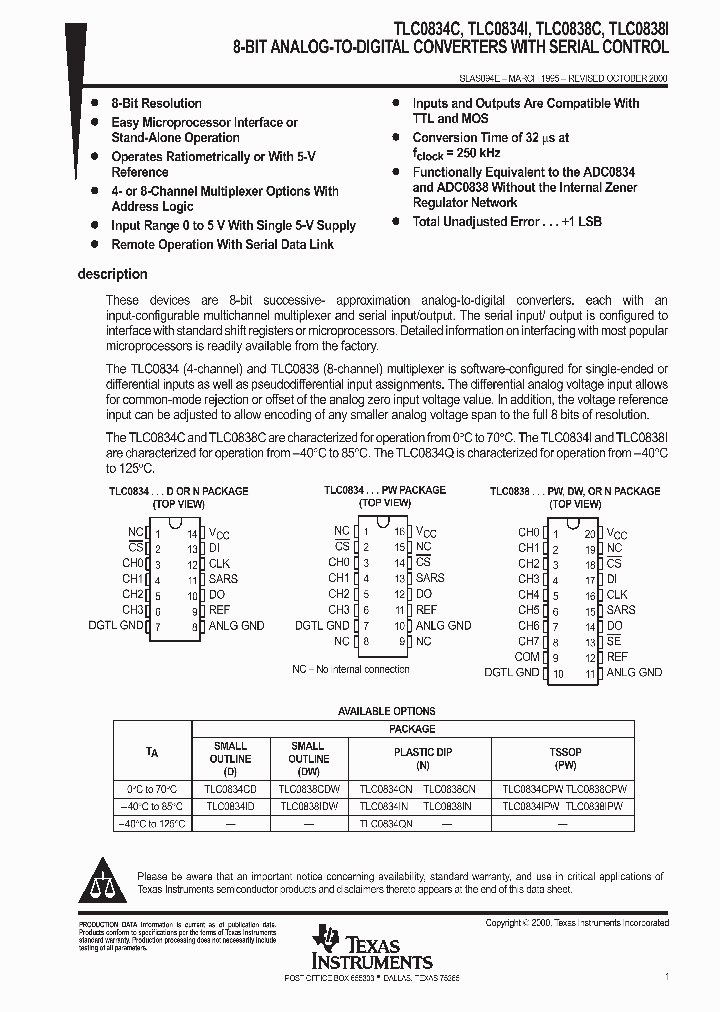 TLC0838_1005543.PDF Datasheet