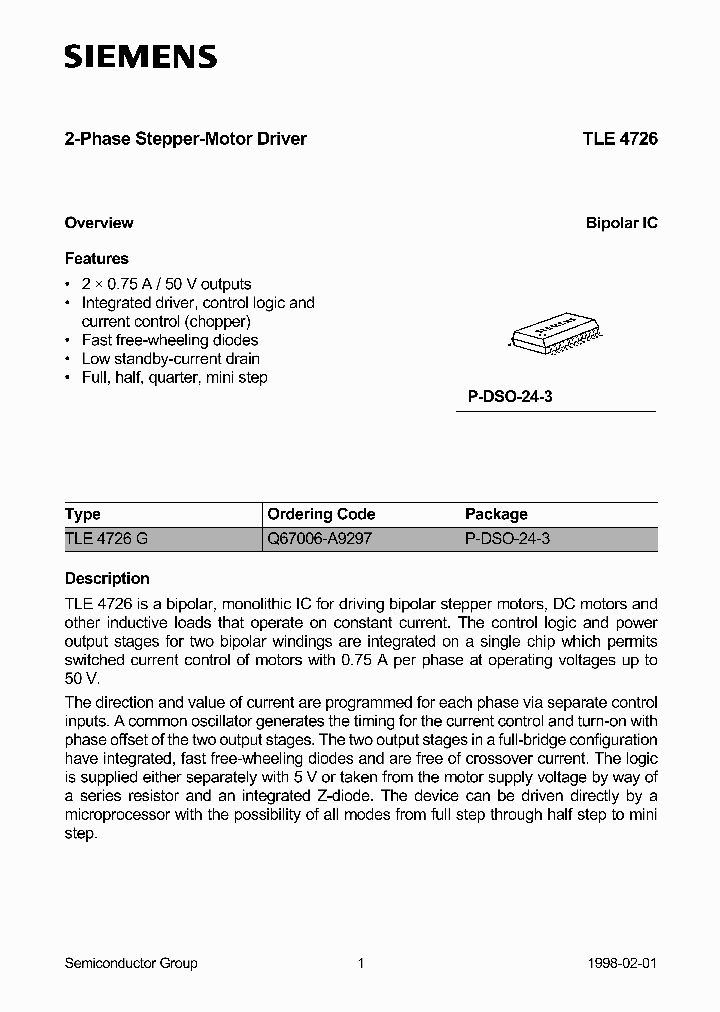 TLE4726_1005621.PDF Datasheet