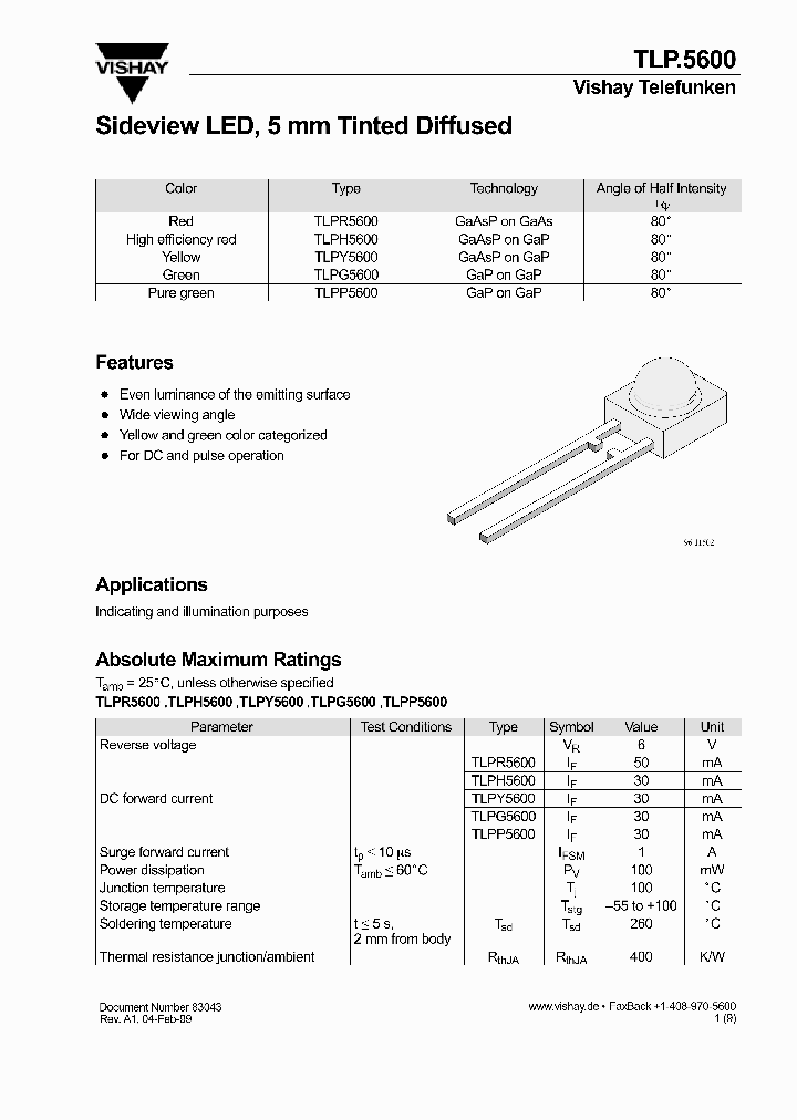 TLP5600_1005723.PDF Datasheet