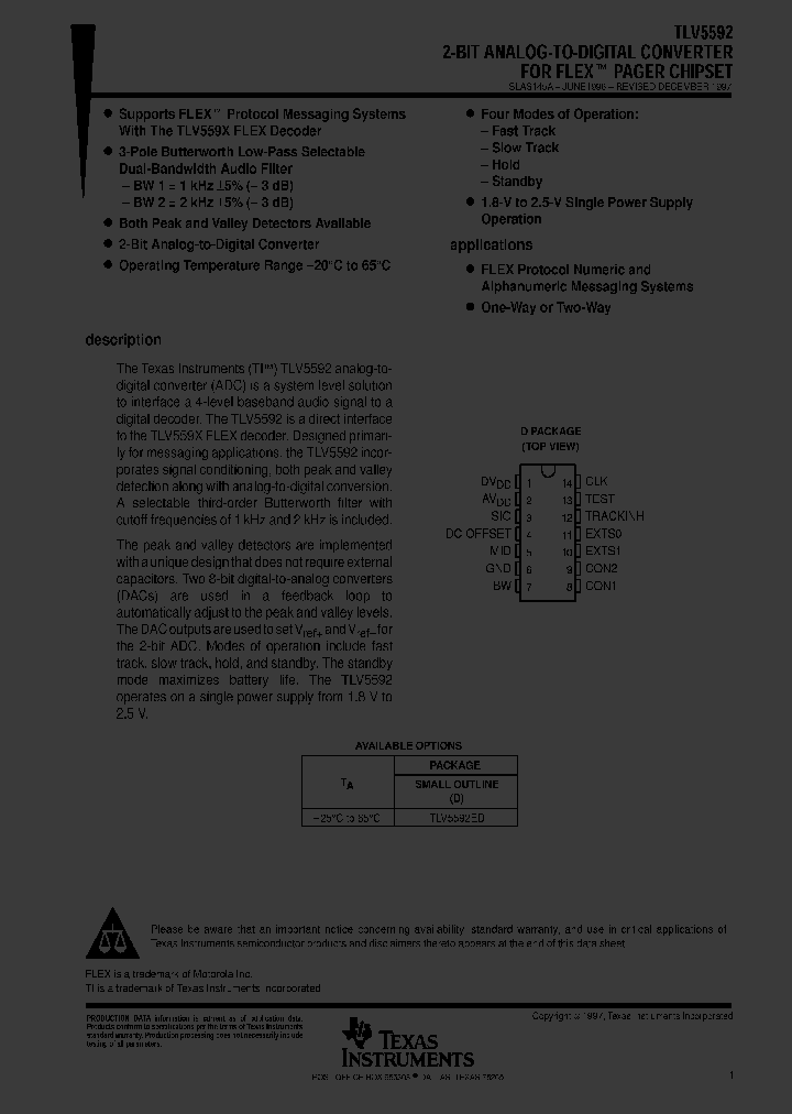 TLV5592_1005777.PDF Datasheet