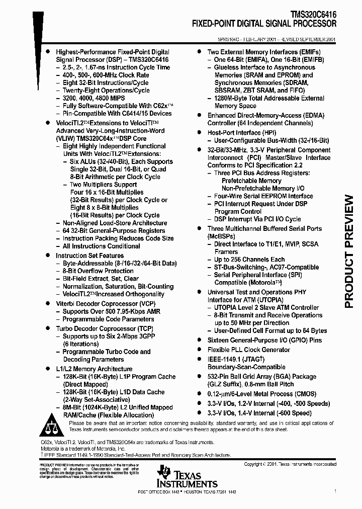 TMS320C6416_1005871.PDF Datasheet