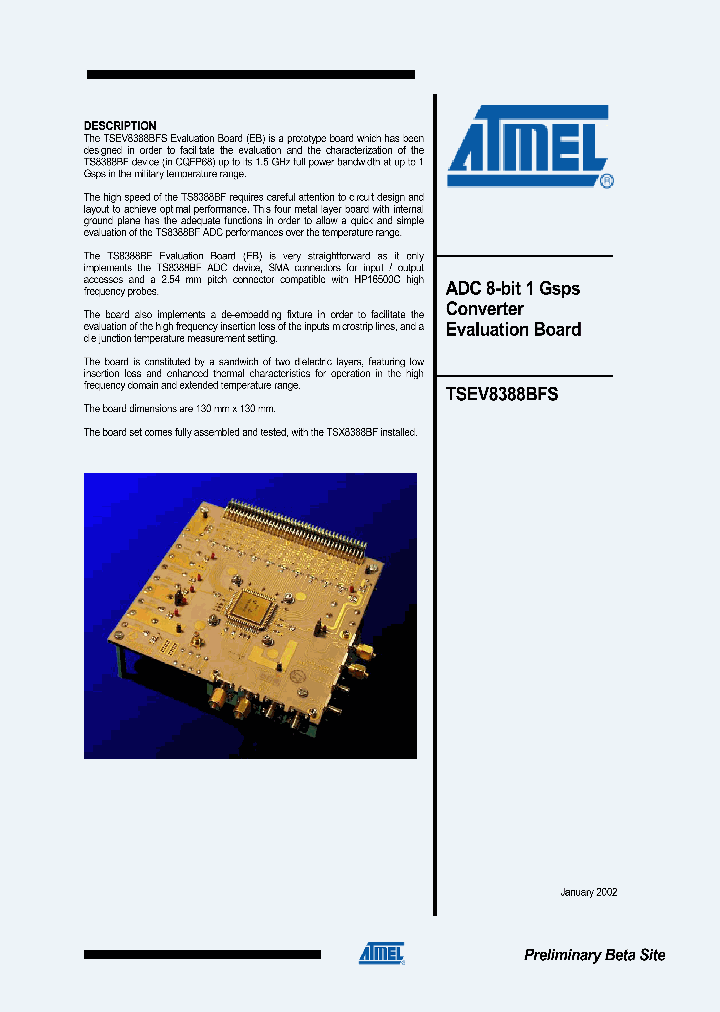 TSEV8388BFS_1006264.PDF Datasheet