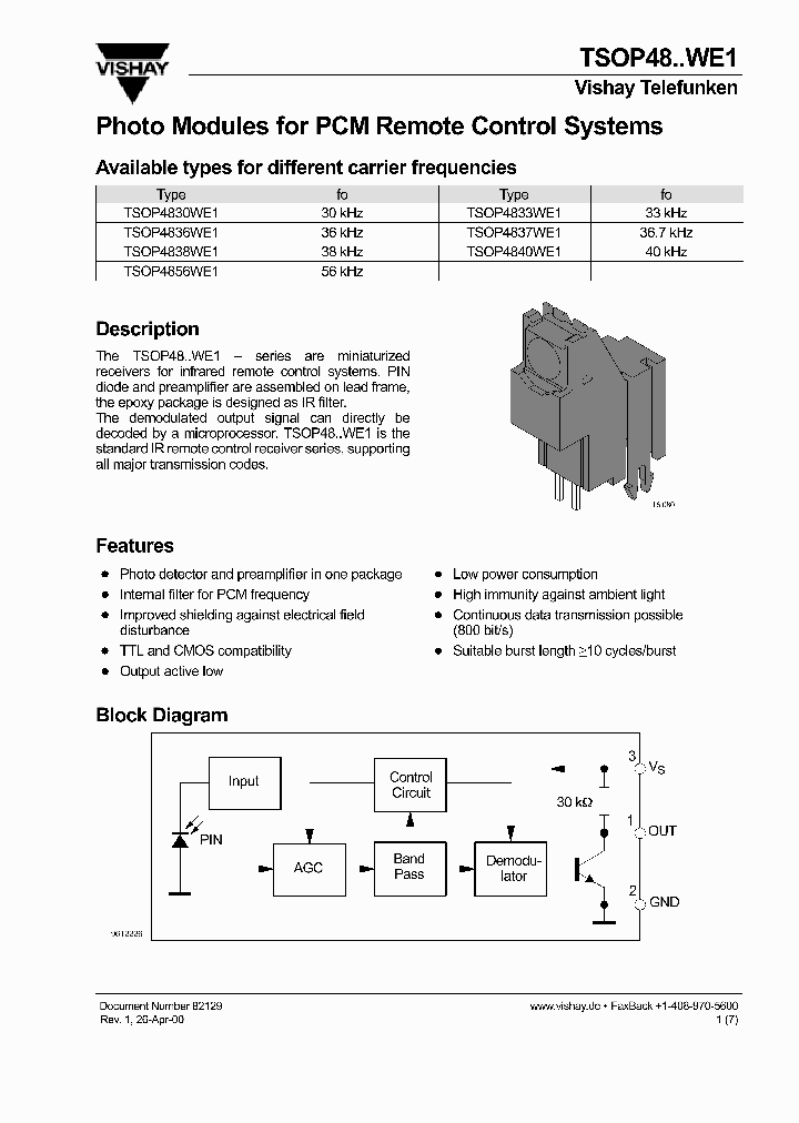 TSOP48WE1_1006391.PDF Datasheet